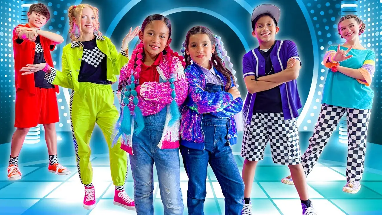 Ellie & Andrea Dance Makeover with KIDZ BOP